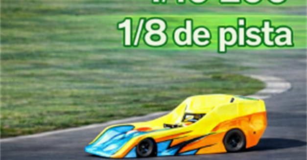 2ª Prova do Campeonato Nacional 1/10 200 e 1/8 Pista